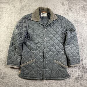 Vintage Husky of Tostock England Mens 40 Quilted Jacket Puffer Coat Lightweight